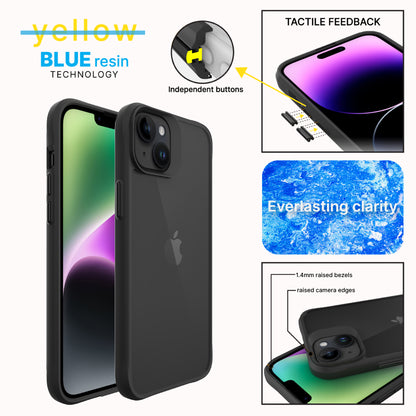 Ultra-Hybrid Clear Collection: Transparent back case for iPhone 14 Series