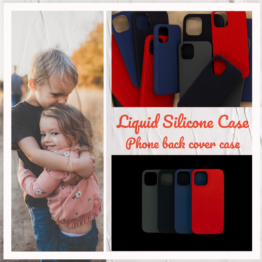 Liquid Silicone Cases: iPhone 12 Series