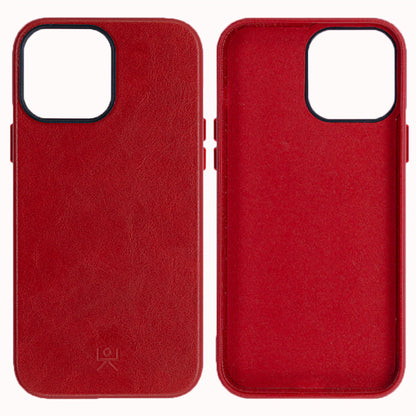 Modern Vintage Leather Case: iPhone 13 Series